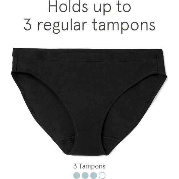 LOLA Washable Period Undie - BIKINI CUT - SIZE M - Picture 6 of 7